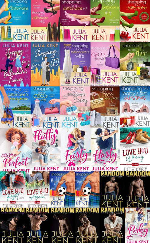 Shopping for a Billionaire Series & more by Julia Kent ~ 32 MP3 AUDIOBOOK COLLECTION
