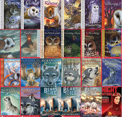 Guardians of Ga'Hoole Series & more by Kathryn Lasky ~ 24 MP3 AUDIOBOOK COLLECTION