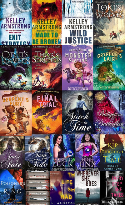 Nadia Stafford Series & more by Kelley Armstrong ~ 22 MP3 AUDIOBOOK COLLECTION