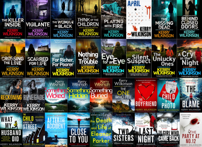 Jessica Daniel Series & more by Kerry Wilkinson ~ 34 MP3 AUDIOBOOK COLLECTION