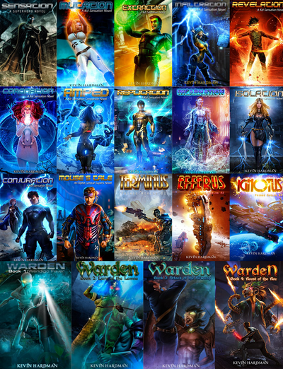 Kid Sensation Series & more by Kevin Hardman ~ 19 MP3 AUDIOBOOK COLLECTION
