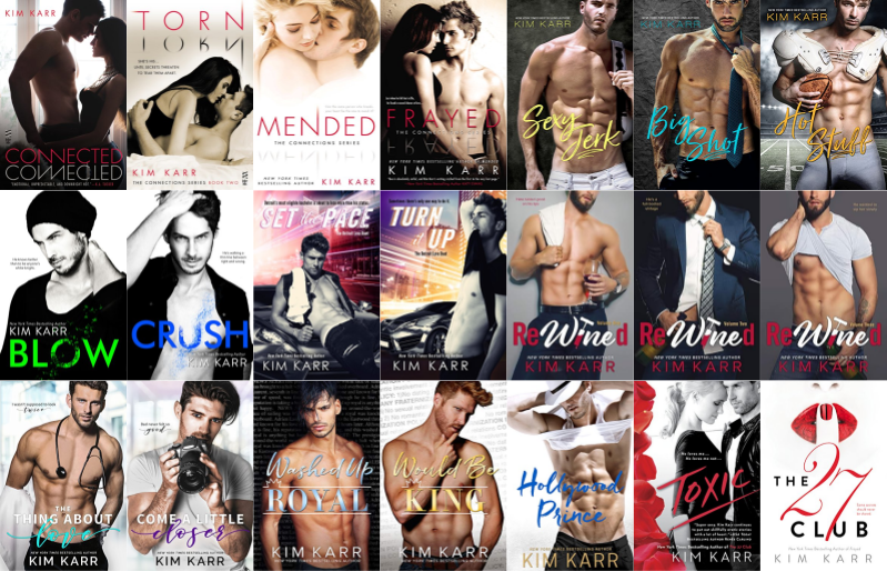 Connections Series & more by Kim Karr ~ 21 MP3 AUDIOBOOK COLLECTION