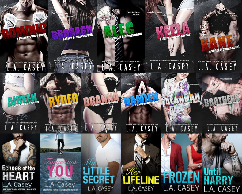 Slater Brothers Series & more by L.A. Casey ~ 17 MP3 AUDIOBOOK COLLECTION