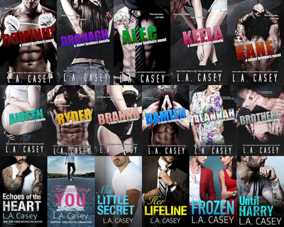Slater Brothers Series & more by L.A. Casey ~ 17 MP3 AUDIOBOOK COLLECTION