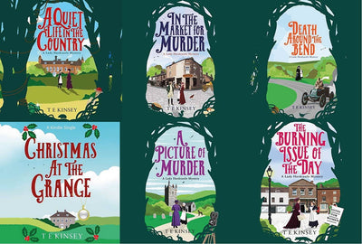 Lady Hardcastle Mystery by T E Kinsey 6 MP3 AUDIOBOOK COLLECTION