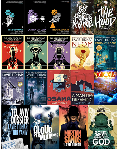 The Bookman Histories Series & more by Lavie Tidhar ~ 19 MP3 AUDIOBOOK COLLECTION
