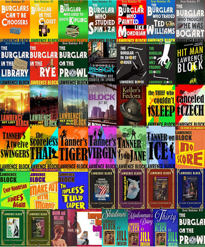 Bernie Rhodenbarr Series & more by Lawrence Block ~ 43 AUDIOBOOK COLLECTION
