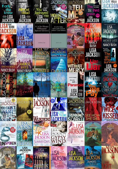 The Cahills Series & more by Lisa Jackson ~ 49 MP3 AUDIOBOOK COLLECTION