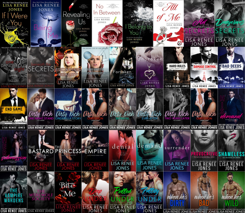 Inside Out Series & more by Lisa Renee Jones ~ 48 MP3 AUDIOBOOK COLLECTION