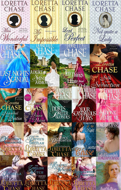 Carsington Brothers Series & more by Loretta Chase ~ 23 MP3 AUDIOBOOK COLLECTION