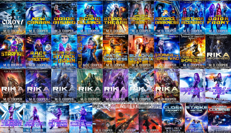 The Orion War Series & more by M.D. Cooper ~ 37 MP3 AUDIOBOOK COLLECTION