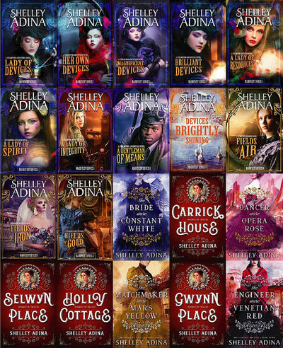 The Magnificent Devices Series by Shelley Adina ~ 19 MP3 AUDIOBOOK COLLECTION