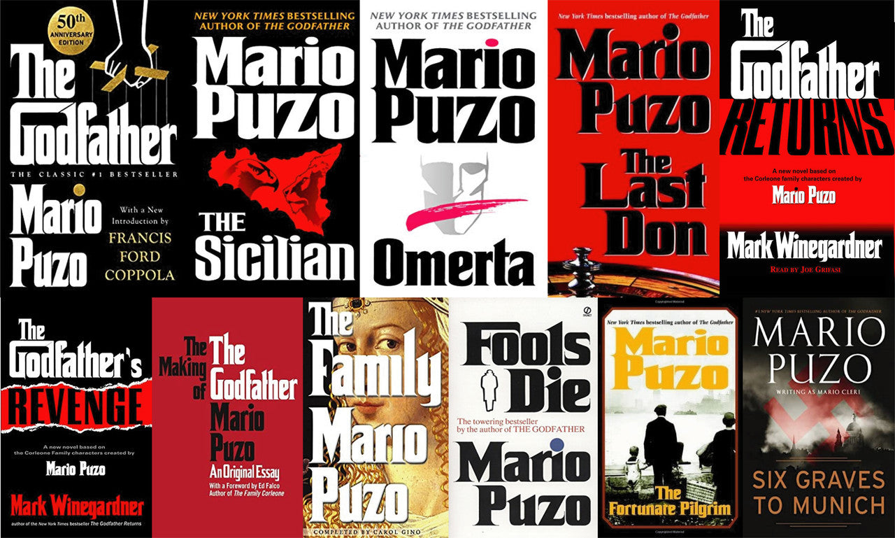 The Mario Puzo Collection ~ The Godfather & More ~ 11 MP3 AUDIOBOOK COLLECTION