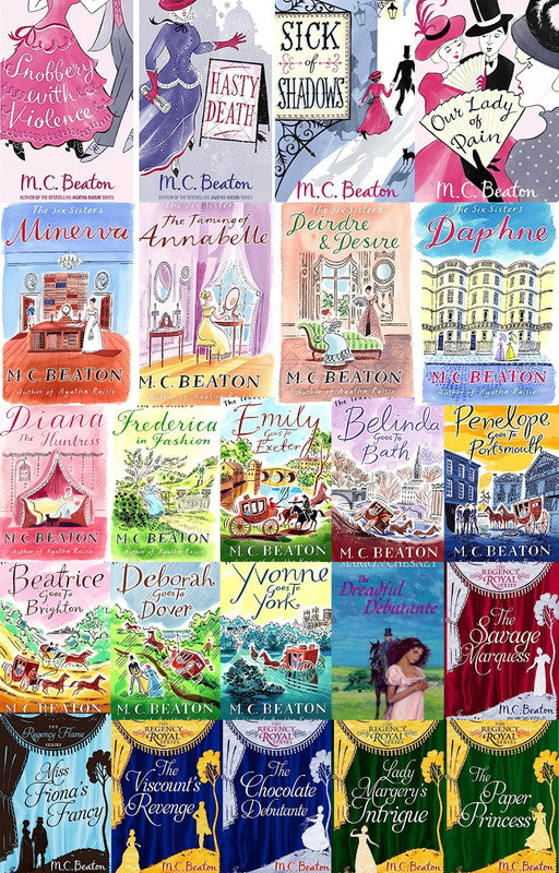 Edwardian Murder Mysteries Series & more by MC Beaton ~ 23 MP3 AUDIOBOOK COLLECTION