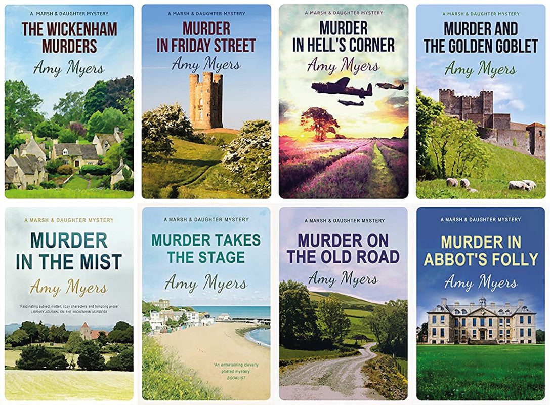 The Marsh and Daughter Series by Amy Myers 8 MP3 AUDIOBOOK COLLECTION