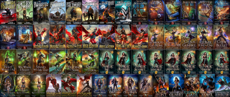 Dwarf Bounty Hunter Series & more by Martha Carr ~ 60 MP3 AUDIOBOOK COLLECTION