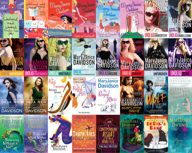 Undead Series & more by MaryJanice Davidson ~ 32 MP3 AUDIOBOOK COLLECTION