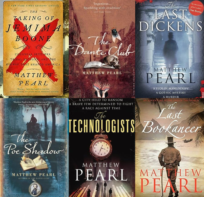 Matthew Pearl ~ 6 MP3 AUDIOBOOK COLLECTION