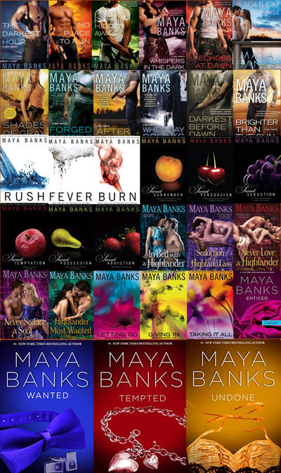 KGI Series & more by Maya Banks ~ 33 MP3 AUDIOBOOK COLLECTION