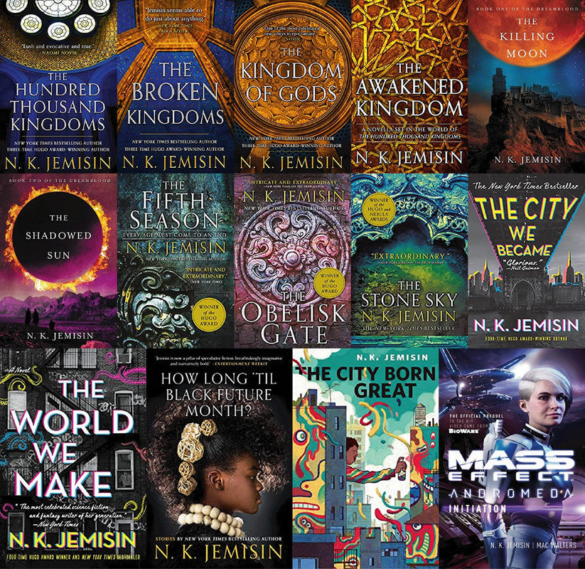 N K Jemisin ~ 14 MP3 AUDIOBOOK COLLECTION