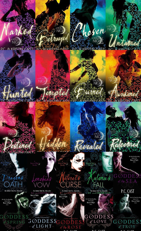 House of Night Series & more by P.C. Cast ~ 22 MP3 AUDIOBOOK COLLECTION