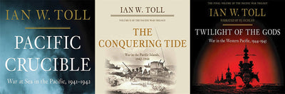 The Pacific War Trilogy by Ian Toll ~ 3 MP3 AUDIOBOOK COLLECTION