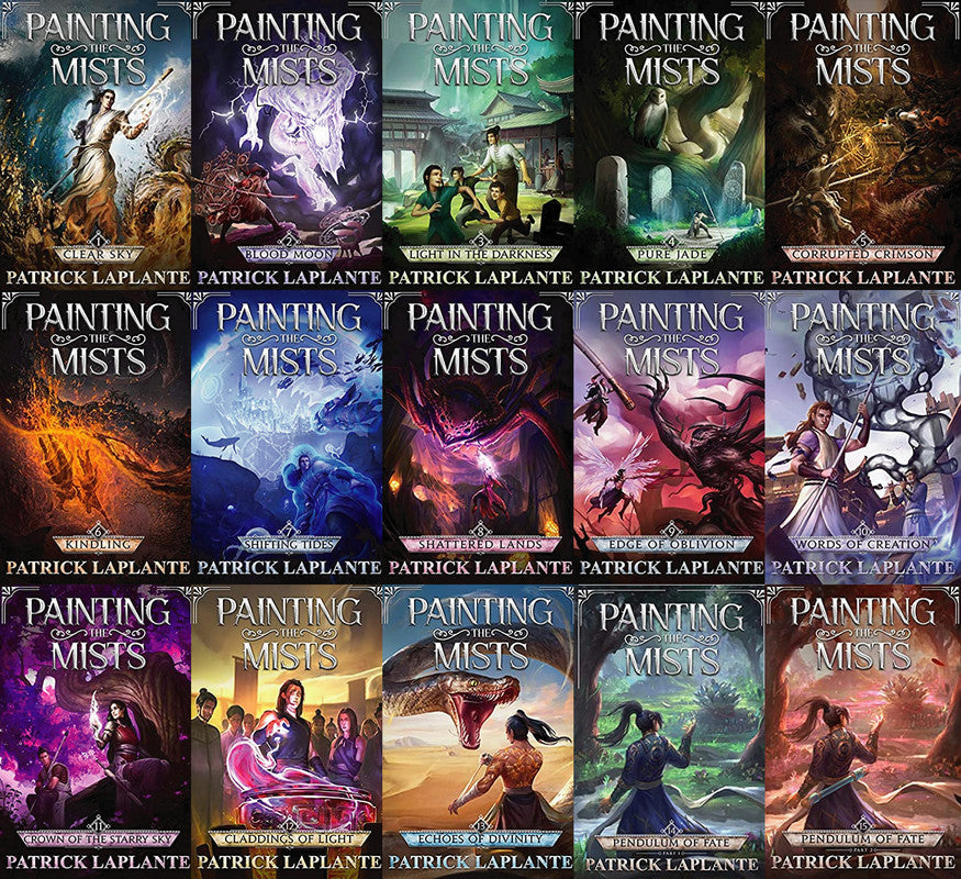 The Painting the Mists Series by Patrick G Laplante ~ 15 MP3 AUDIOBOOK COLLECTION