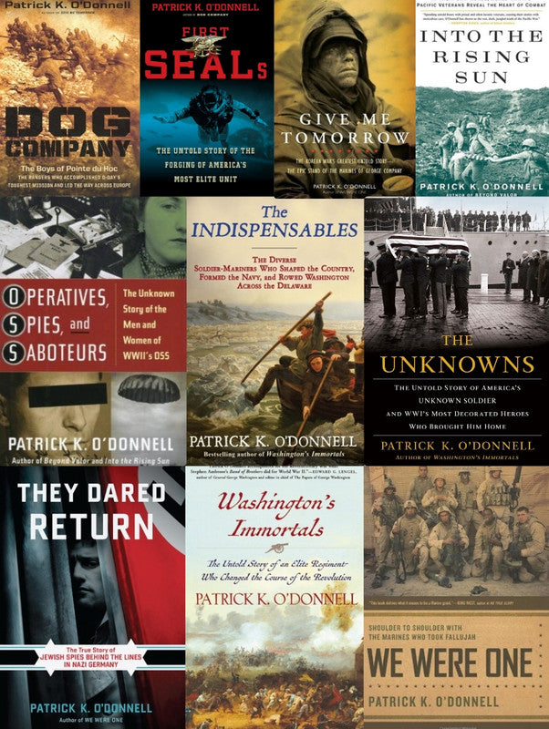 Patrick K. O'Donnell ~ 10 MP3 AUDIOBOOK COLLECTION