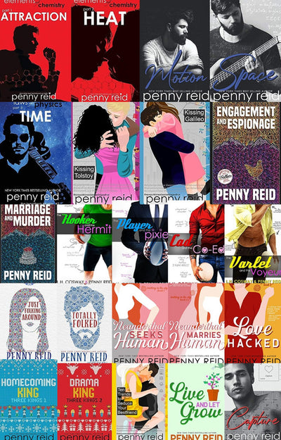 Hypothesis Series & more by Penny Reid ~ 23MP3 AUDIOBOOK COLLECTION