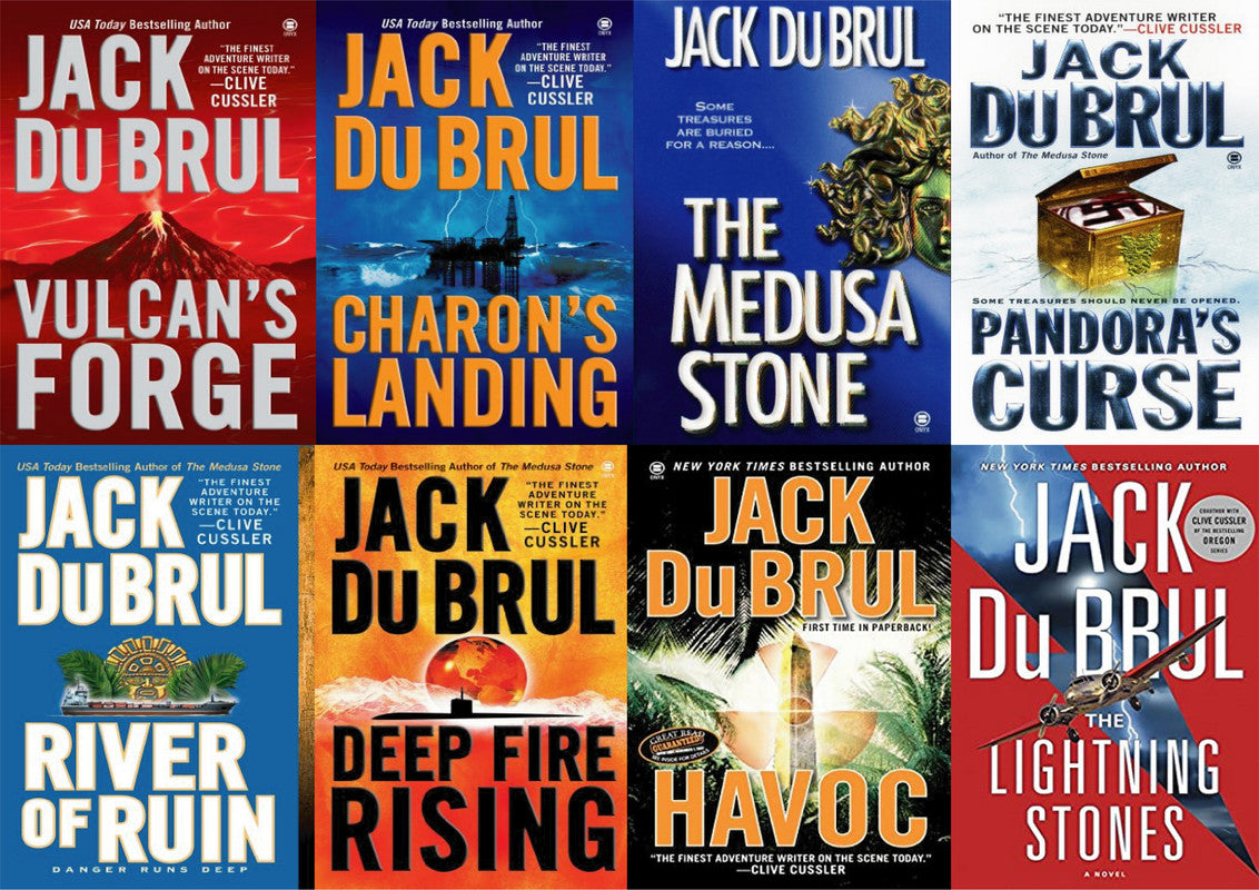 The Philip Mercer Series by Jack Du Brul ~ 8 MP3 AUDIOBOOK COLLECTION