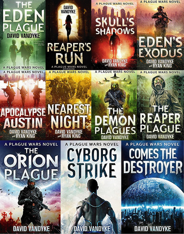 The Plague Wars Series by David VanDyke ~ 11 MP3 AUDIOBOOK COLLECTION