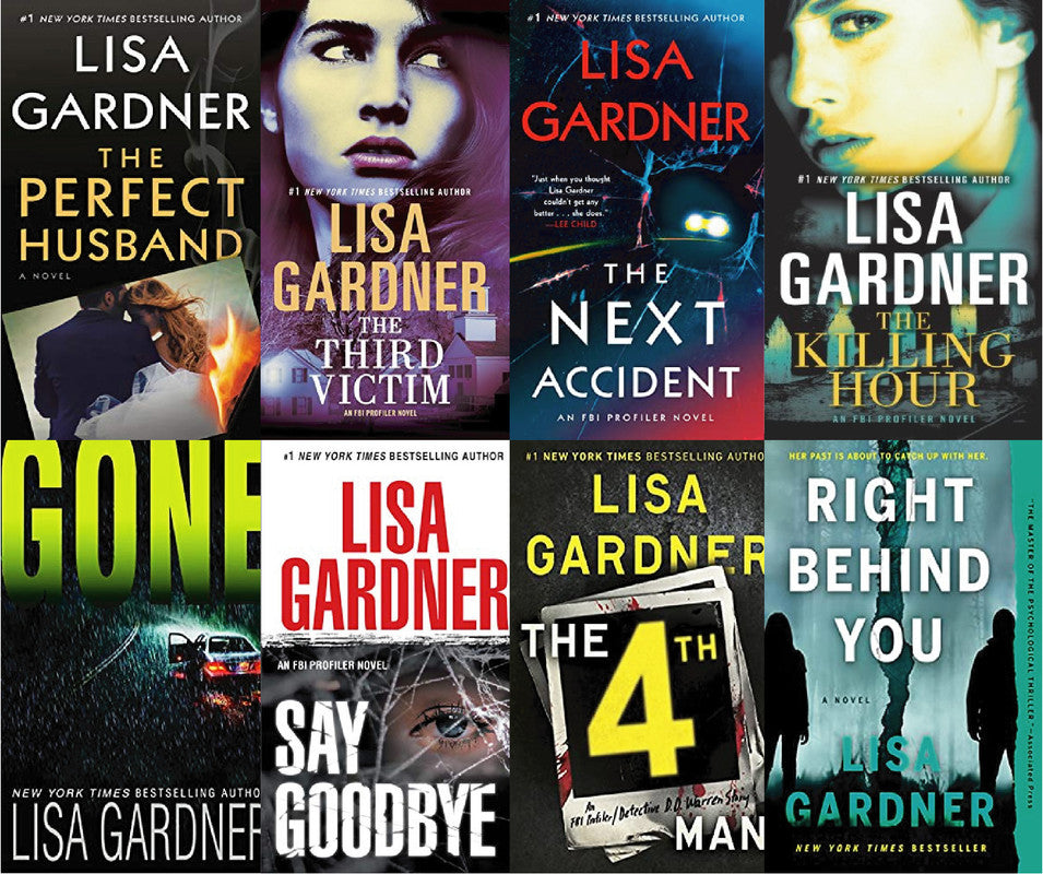 The Quincy & Rainie Series (FBI Profiler) by Lisa Gardner ~ 8 MP3 AUDIOBOOK COLLECTION