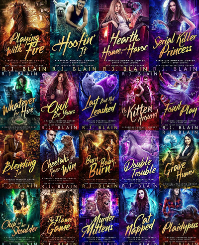 Magical Romantic Comedy by RJ Blain ~ 19 AUDIOBOOK COLLECTION