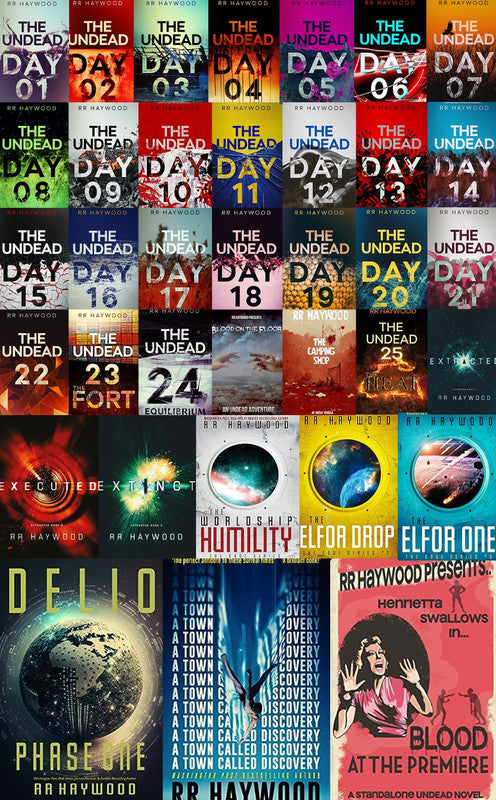 The Undead Series & more by R R Haywood  ~ 36 MP3 AUDIOBOOK COLLECTION