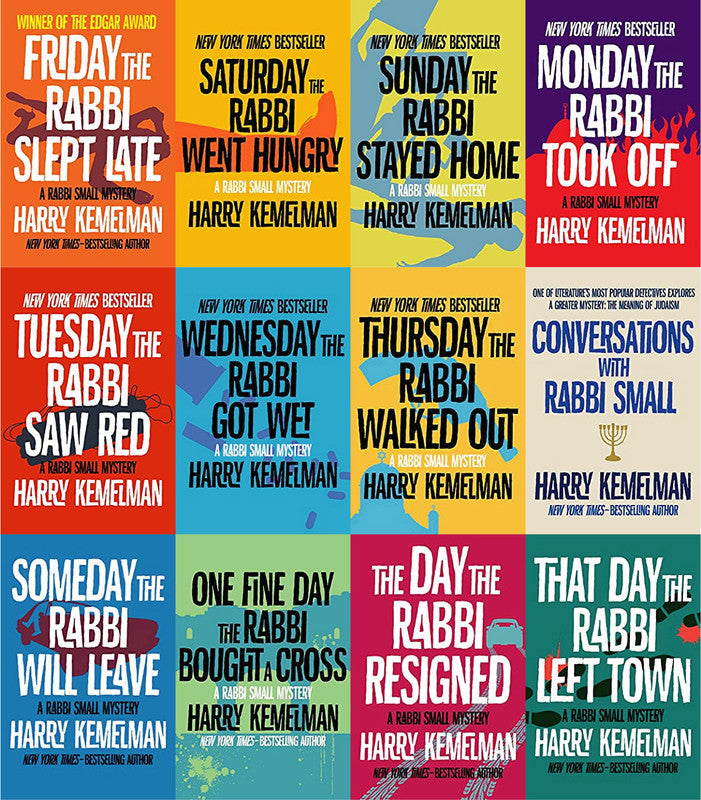 The Rabbi Small  Series by Harry Kemelman ~ 12 MP3 AUDIOBOOK COLLECTION