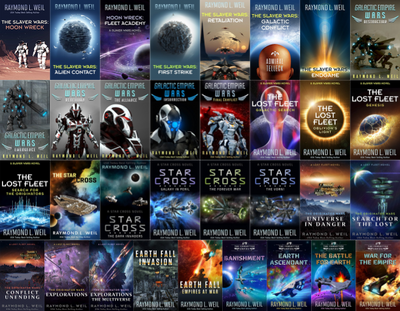 The Slaver Wars Series & more by Raymond L. Weil ~ 39 MP3 AUDIOBOOK COLLECTION