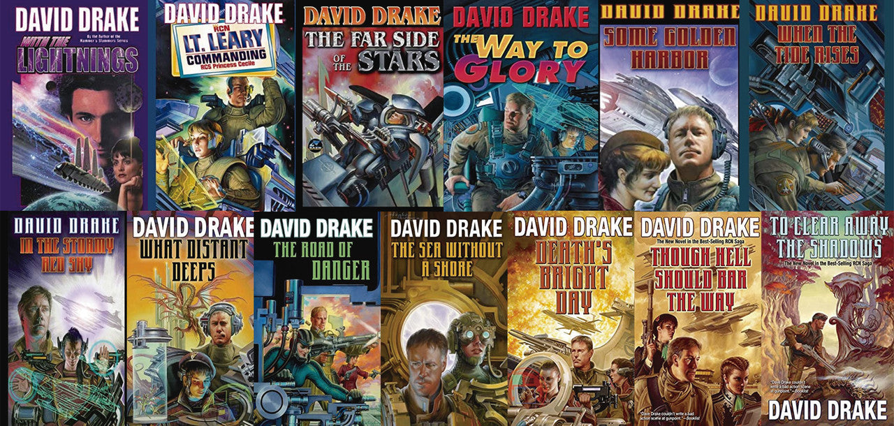 The Republic of Cinnabar Navy (RCN) Series by David Drake 13 MP3 AUDIOBOOK COLLECTION