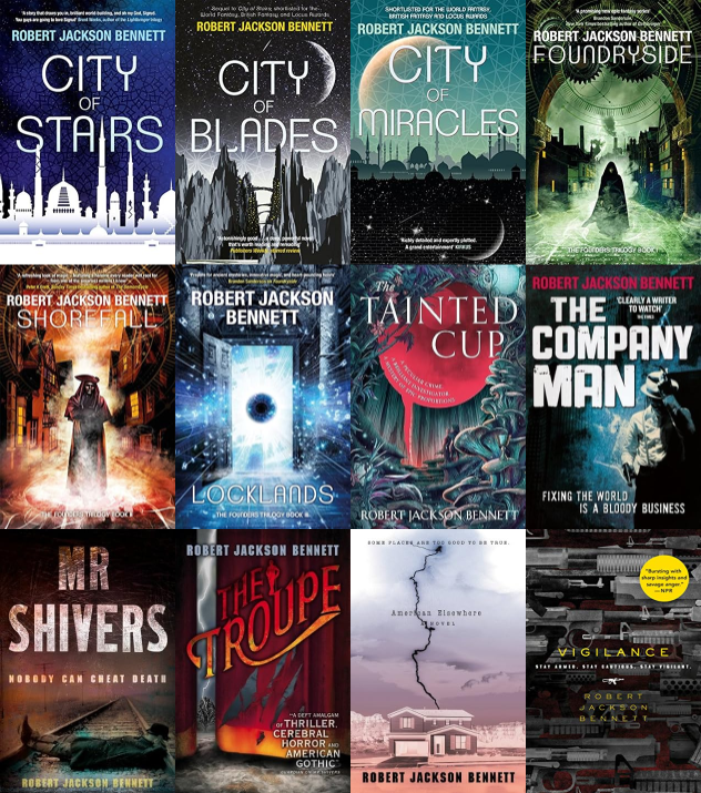 Divine Cities Series & more by Robert Jackson Bennett ~ 12 MP3 AUDIOBOOK COLLECTION