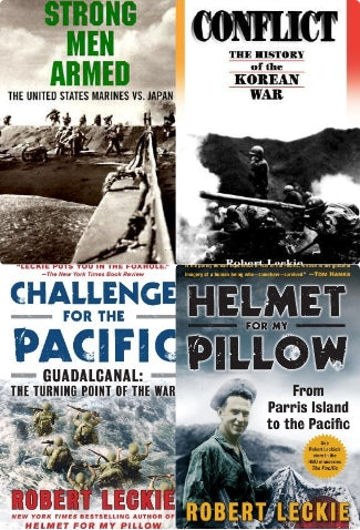 Robert Leckie ~ 4 MP3 AUDIOBOOK COLLECTION