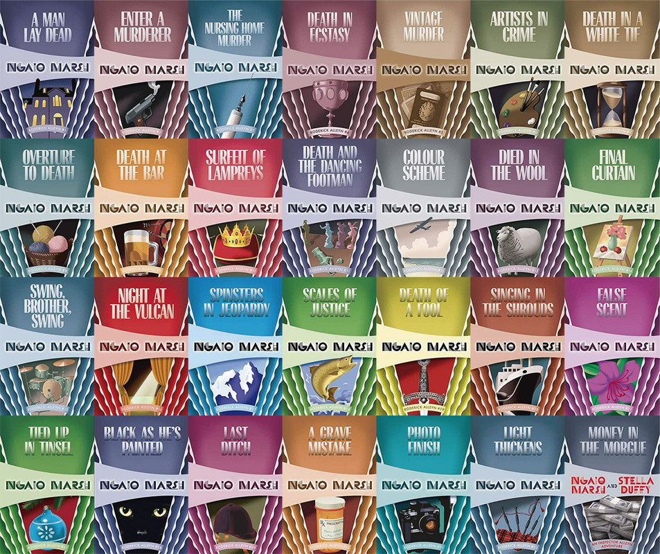 The Roderick Alleyn Series by Ngaio Marsh 33 MP3 AUDIOBOOK COLLECTION