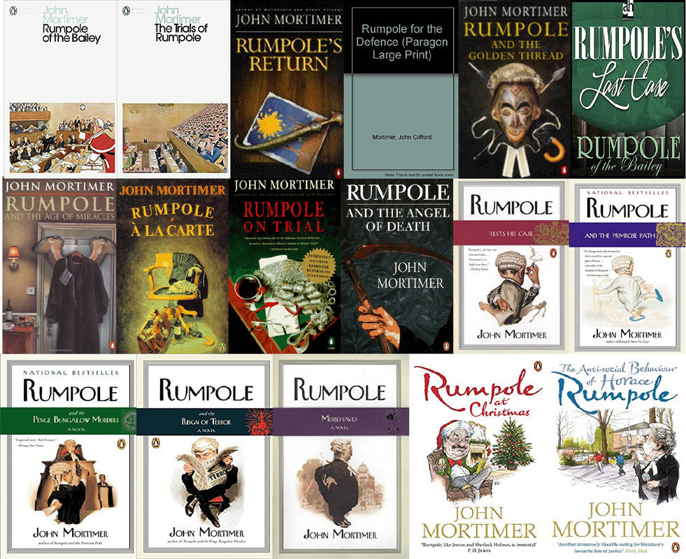 The Rumpole Series by John Mortimer ~ 17 MP3 AUDIOBOOK COLLECTION