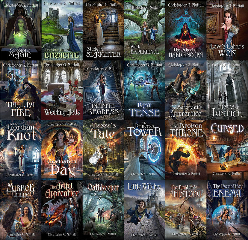 The Schooled in Magic Series by Christopher G. Nuttall ~ 24 MP3 AUDIOBOOK COLLECTION