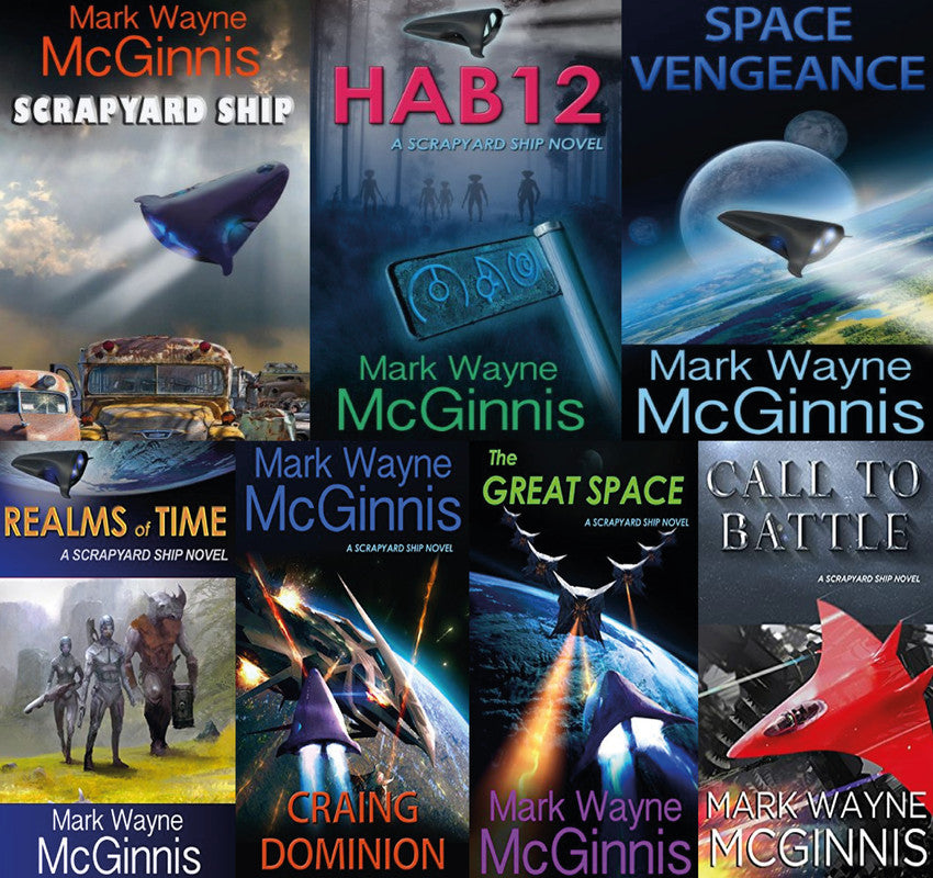 The Scrapyard Ship Series by Mark Wayne McGinnis 7 MP3 AUDIOBOOK COLLECTION