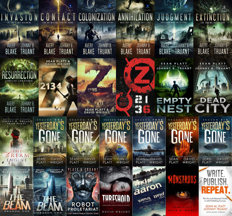 Alien Invasion Series & more by Sean Platt ~ 26 MP3 AUDIOBOOK COLLECTION