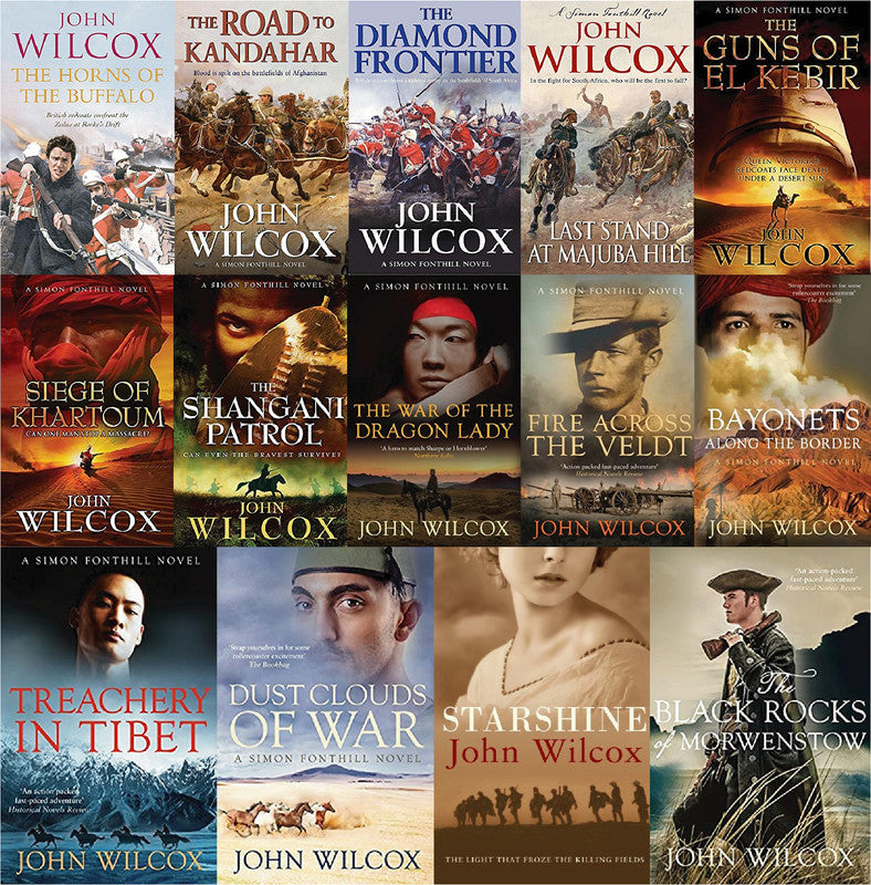 The Simon Fonthill Series by John Wilcox ~ 12 MP3 AUDIOBOOK COLLECTION