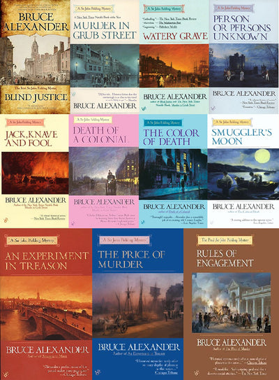 The Sir John Fielding Series by Bruce Alexander ~ 11 MP3 AUDIOBOOK COLLECTION