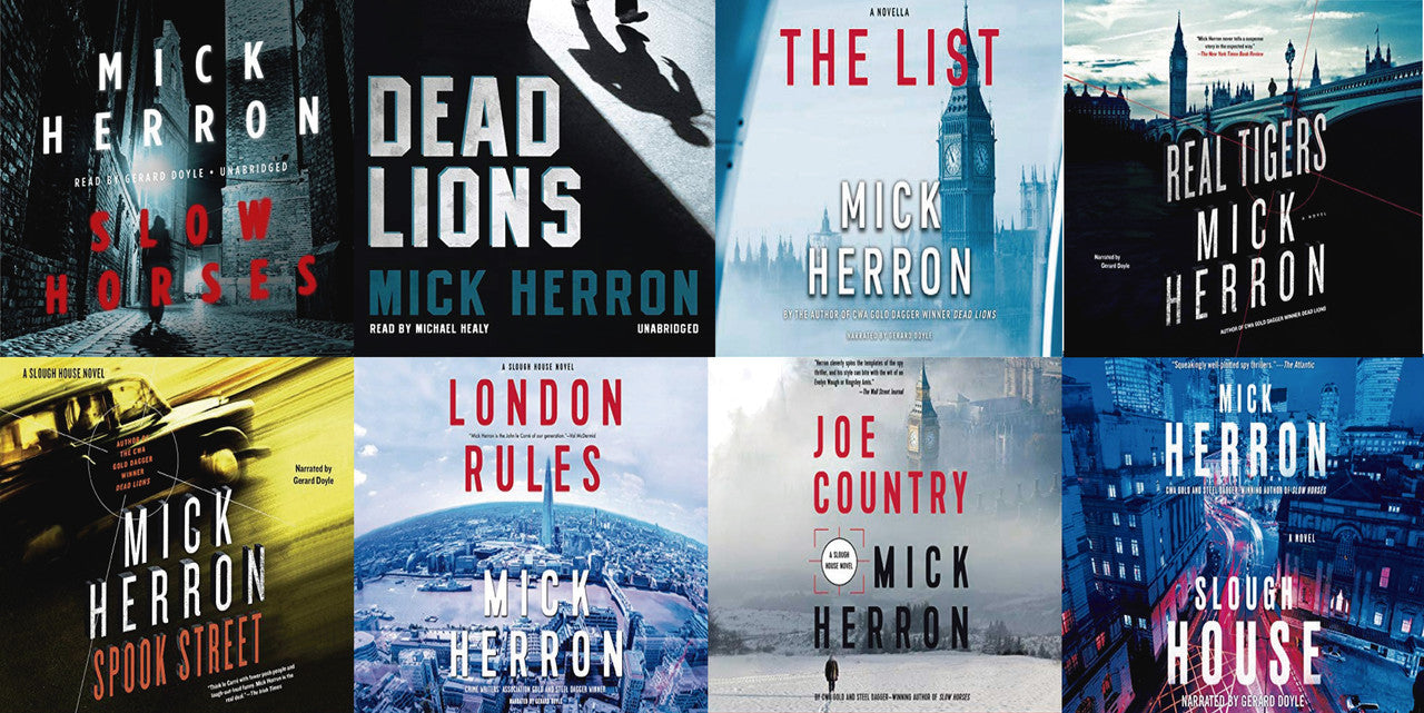 The Slough House Series by Mick Herron 8 MP3 AUDIOBOOK COLLECTION