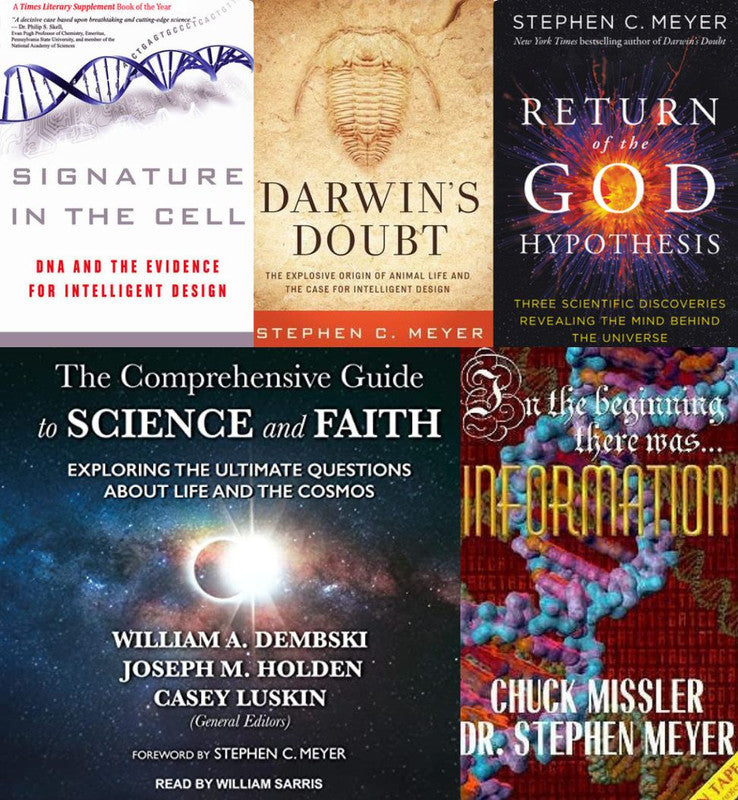 Stephen Meyer ~ 5 MP3 AUDIOBOOK COLLECTION