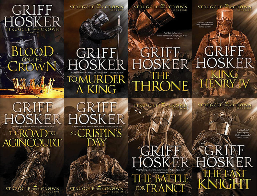 The Struggle for a Crown Series by Griff Hosker ~ 8 MP3 AUDIOBOOK COLLECTION