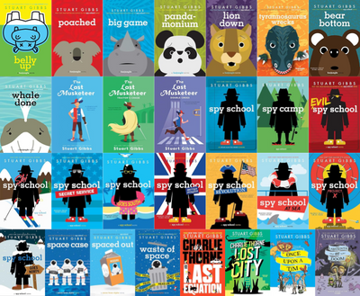 Fun Jungle Series & more by Stuart Gibbs ~ 29 MP3 AUDIOBOOK COLLECTION